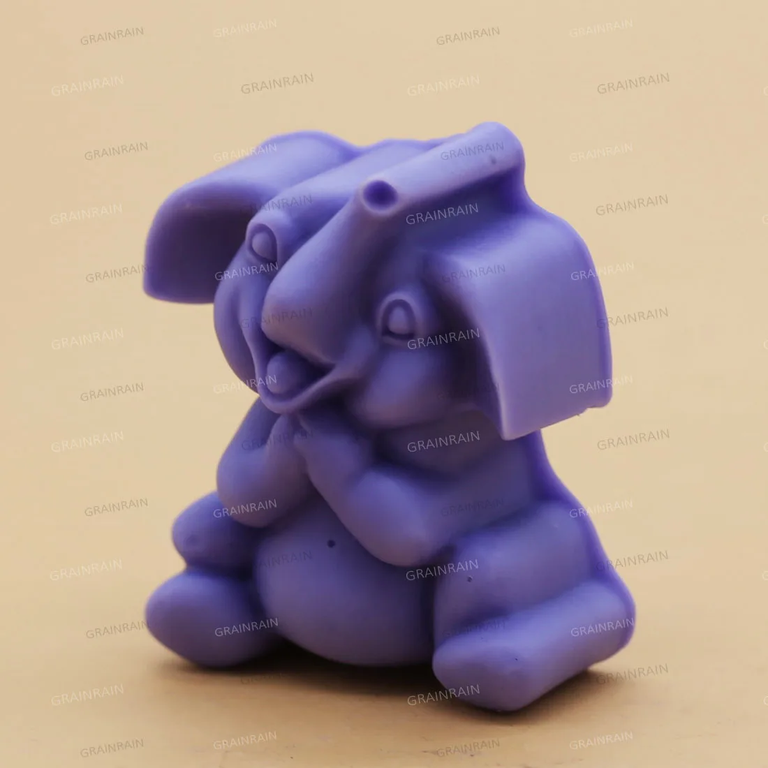 3D формы для мыла Grainrain в форме слона силиконовые прессформа воска из смолы | Дом и