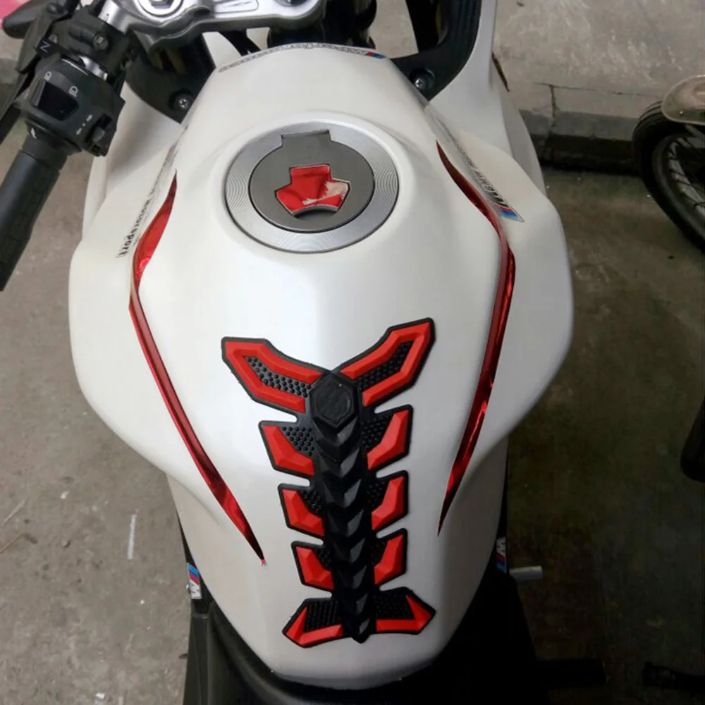 Универсальная наклейка на бак мотоцикла 3D резиновая прокладка бензина и масла