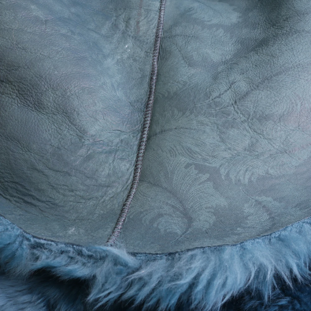 90 * 140cm pure wool sheepskin carpet mat bedroom home decoration rug | Дом и сад