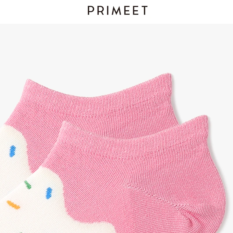 Оригинальные женские носки Primeet модные милые в Корейском стиле карамельных