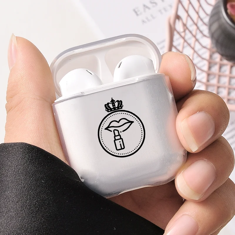 Прозрачный противоударный силиконовый чехол для Airpods 1 5 мм прозрачный защитный 2