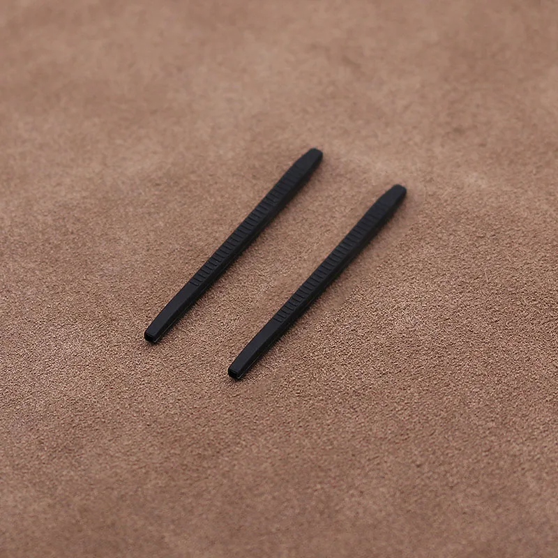 Tube Black COLOUR_MAX очки ноги рукава Нескользящие силиконовые Спорт мягкий держатель - Цвет: Tube Black