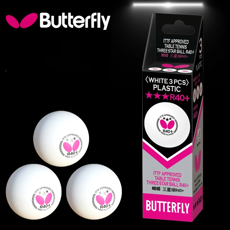 

The Professional 40+ 40mm High Quality Of Table Tennis Balls Table Tennis Balls Three-star Level Pack/6Pcs