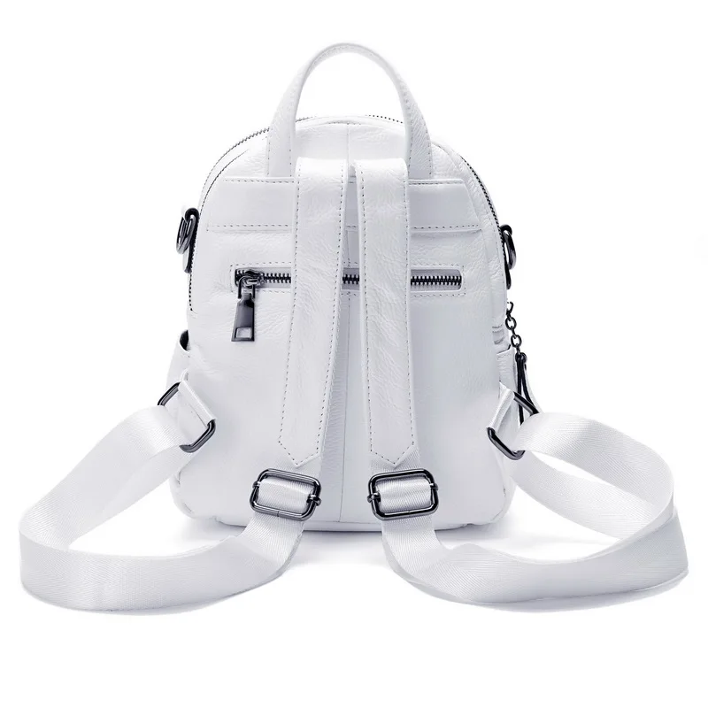 Рюкзак ZENCY из 2021 натуральной коровьей кожи для женщин мягкий дизайнерский ранец