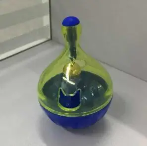 Blue Tumbler Кошачьи кормушки, мяч, Интерактивная игрушка для питомцев, стакан, яйцо, умнее, кошки, собаки, игрушки для игры, лакомство, мячик, встряхивание для собак, увеличивает 30 - Цвет: Blue Tumbler