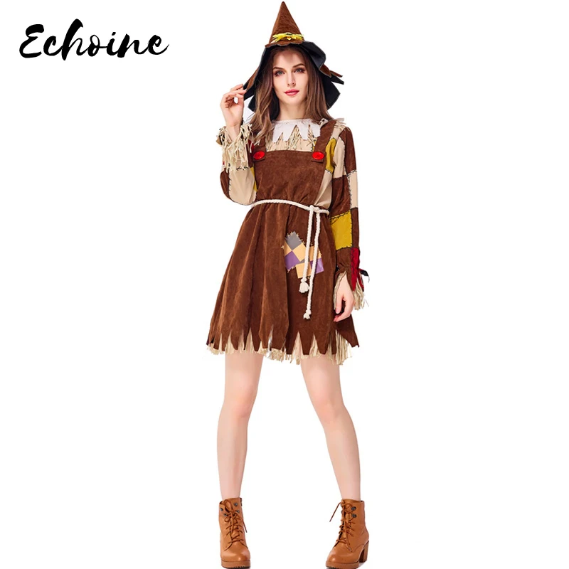 Эхо люксовый женский волшебник Оз Женский костюм для косплея карнавала