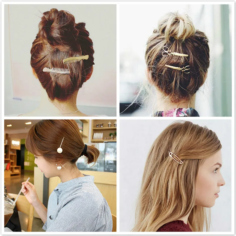 Горячая Распродажа модные украшения для волос Аксессуары золотое ювелирное