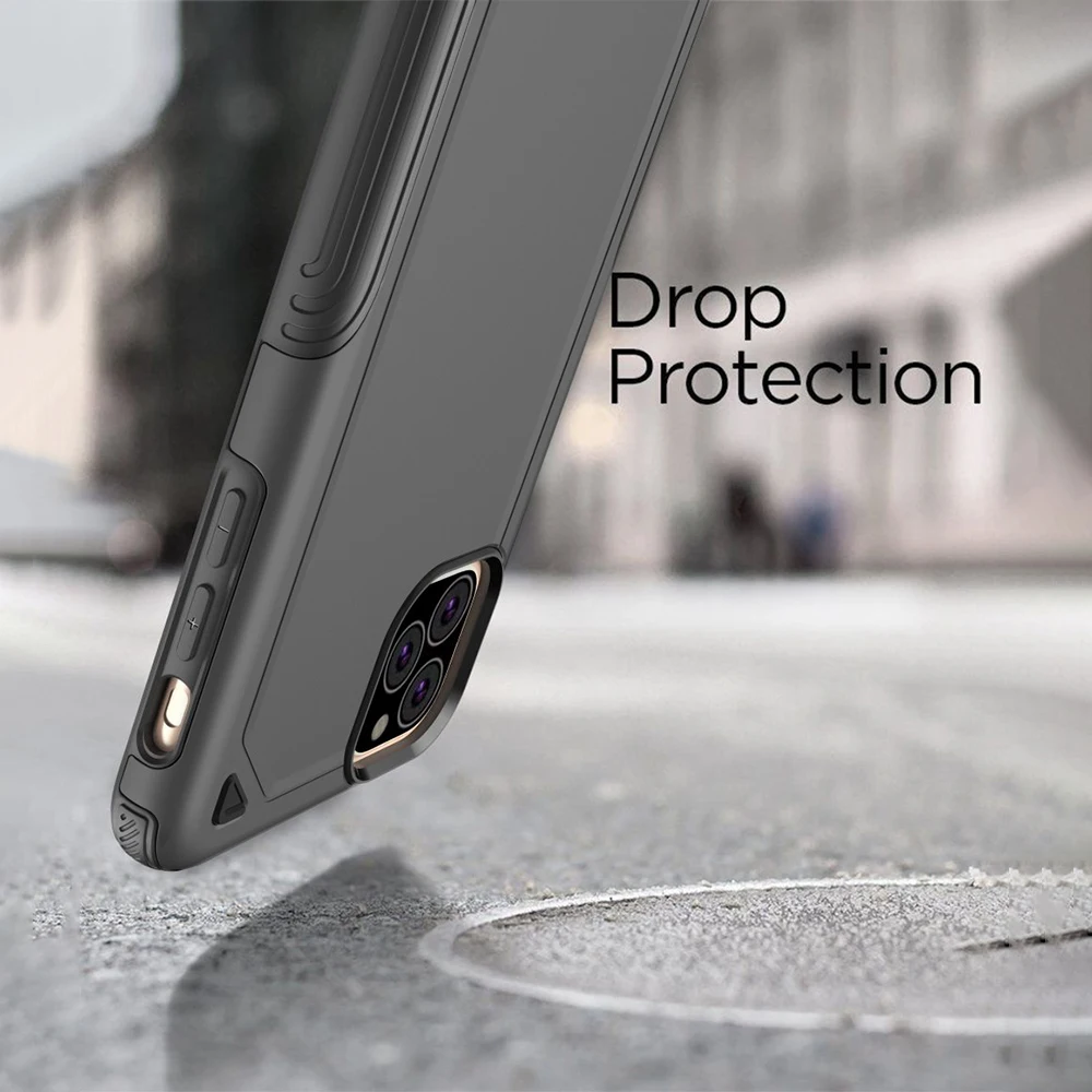 LAPOPNUT Hybrid Armour жесткие чехлы для телефонов Iphone 11 Pro Xs Max Xr X 7 8 Plus 6 6s 5 5S SE Силиконовый