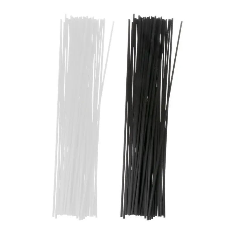 

50Pcs 30cmx3mm Fiber Sticks Diffuser Aromatherapy Volatile Rod for Home Fragrance Diffuser Home Decoration
