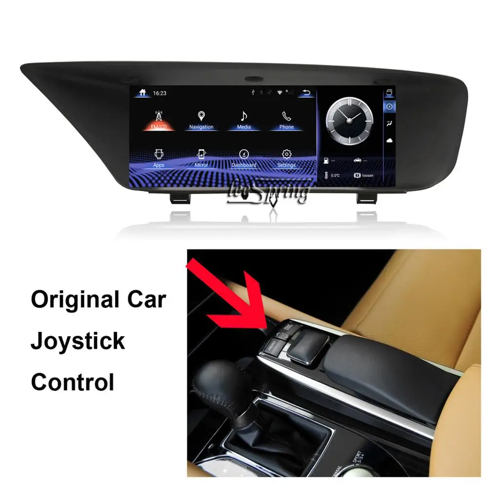 12 3 дюймов повышен оригинальный автомобиля Экран мультимедийный плеер для LEXUS GS