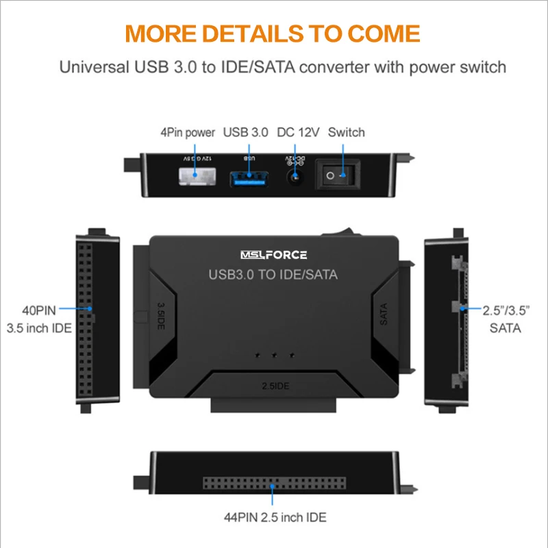 SATA к USB IDE адаптер 3 0 2 Sata кабель комбинированный для 5 жесткого диска HDD SSD конвертер