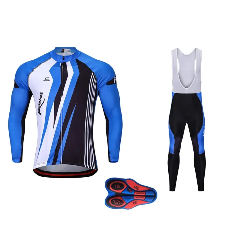 

Мужские комплекты Cycing Maillot, зимний флисовый комплект для велоспорта 2018, Мужская Профессиональная командная веломайка, уличная одежда, гелев...