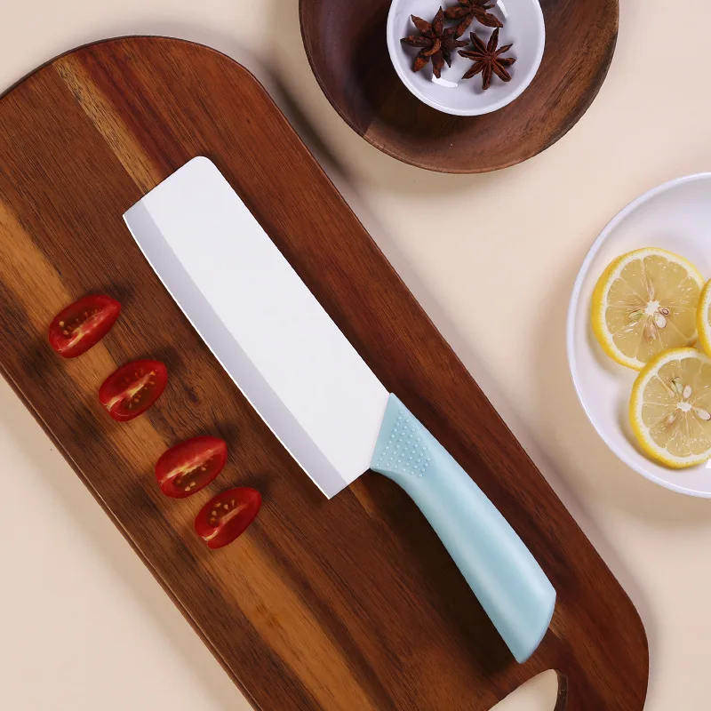 6 дюймов Керамический Кливер для нарезки кухонного ножа встречи и овощной резки