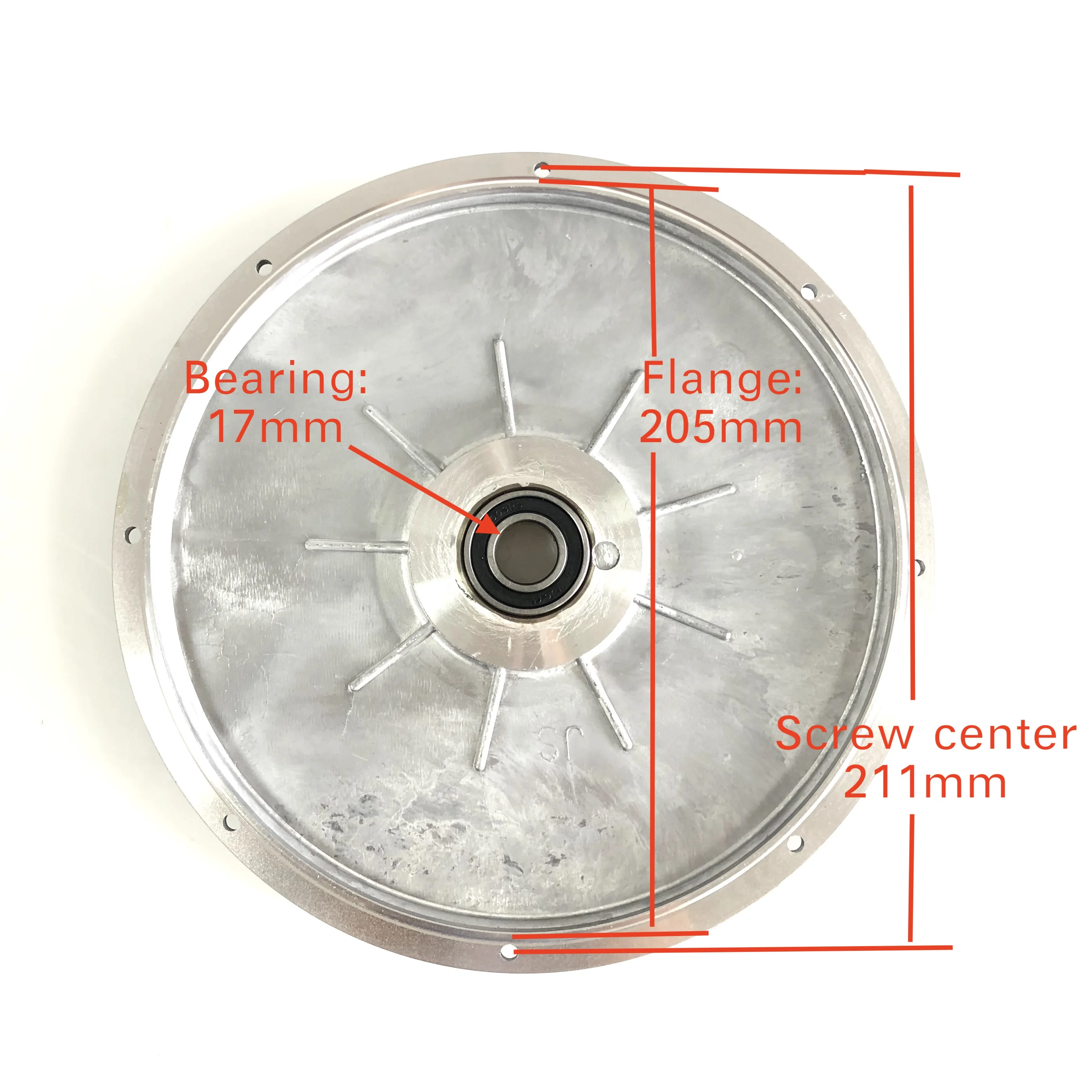 Крышка Ступицы двигателя 1000 Вт безредукторная ступица винт прямого привода