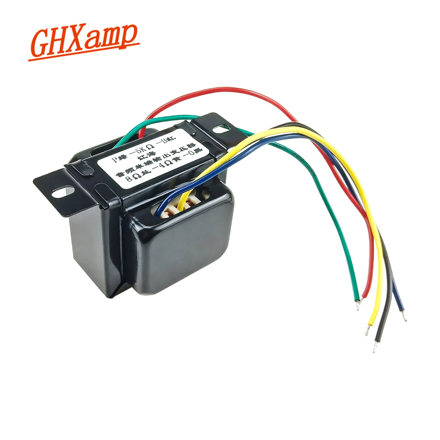 GHXAMP 5K Tube Amplifier Transformer EI57 Iron Core Single-ended Output Transformer For 6P1 6P14 6P6 Valve Amplifier 5W 1PC
