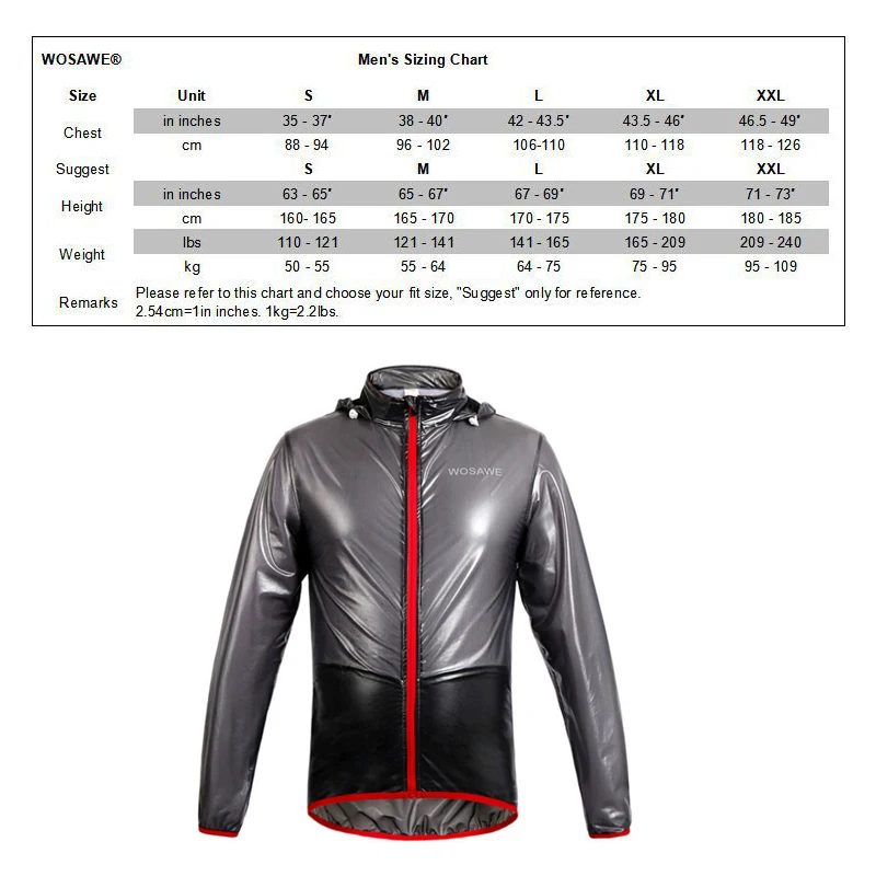 

Autumn Winter Outdoor Sports Cycling Jackets Waterproof Windproof Rain Coats Bike 3 Colors Ultralight Bicycle Running Jersey