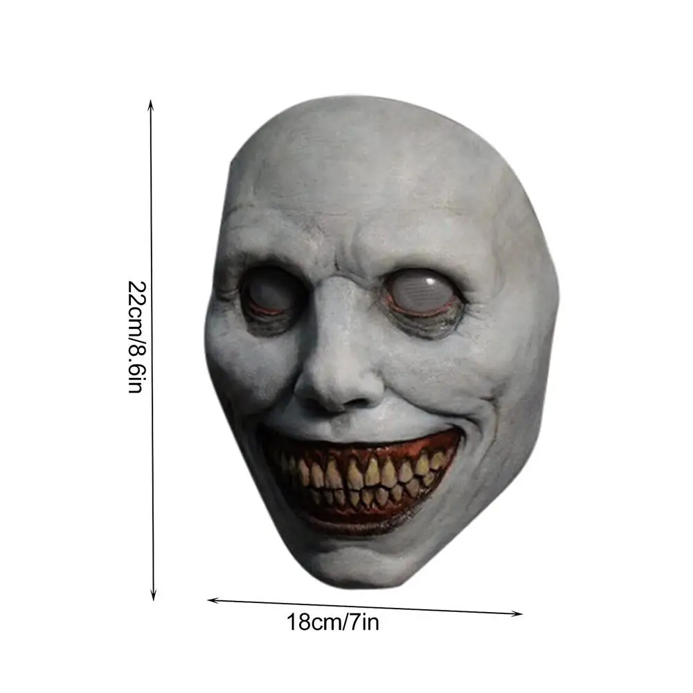 

Creepy Halloween Mask Smiling Demons Horror Face Masks The Evil Cosplay Props Headwear Dress Up Party Clothing Accessories Gift