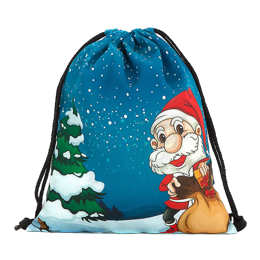 Праздничная специальная сумка Подарочная для рождественских конфет пакет с