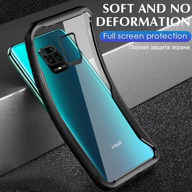 Luxury Armor Shockproof Phone Case For Xiaomi Redmi 7A 8A Note 7 8 9 Pro Max 8T K20 9T A3 10 Lite Silicone Bumper | Мобильные