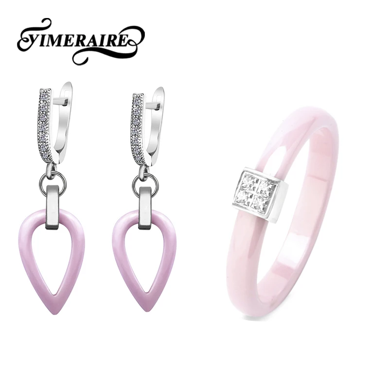 TUHE модные Романтические свадебные ювелирные изделия набор геометрические полые