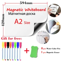 a2 size magnetic whiteboard weekly plan dry erase white boards fridge home office school kids drawing board wall stickers
