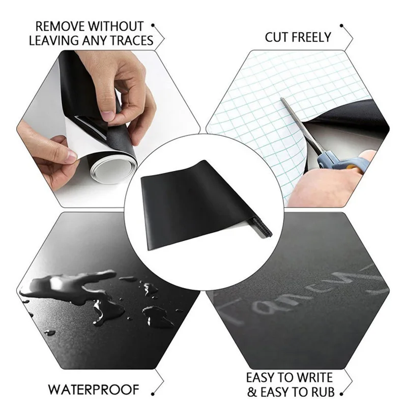 Меловая доска без магнита наклейка на холодильник пыли школьные принадлежности