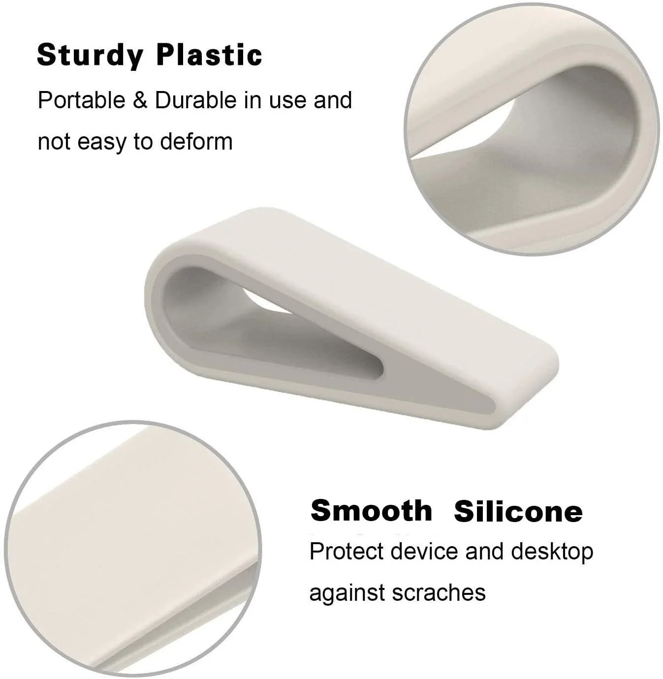 Подставки для клавиатуры ноутбука/компьютера [в 4 упаковках] резиновый Наклонный