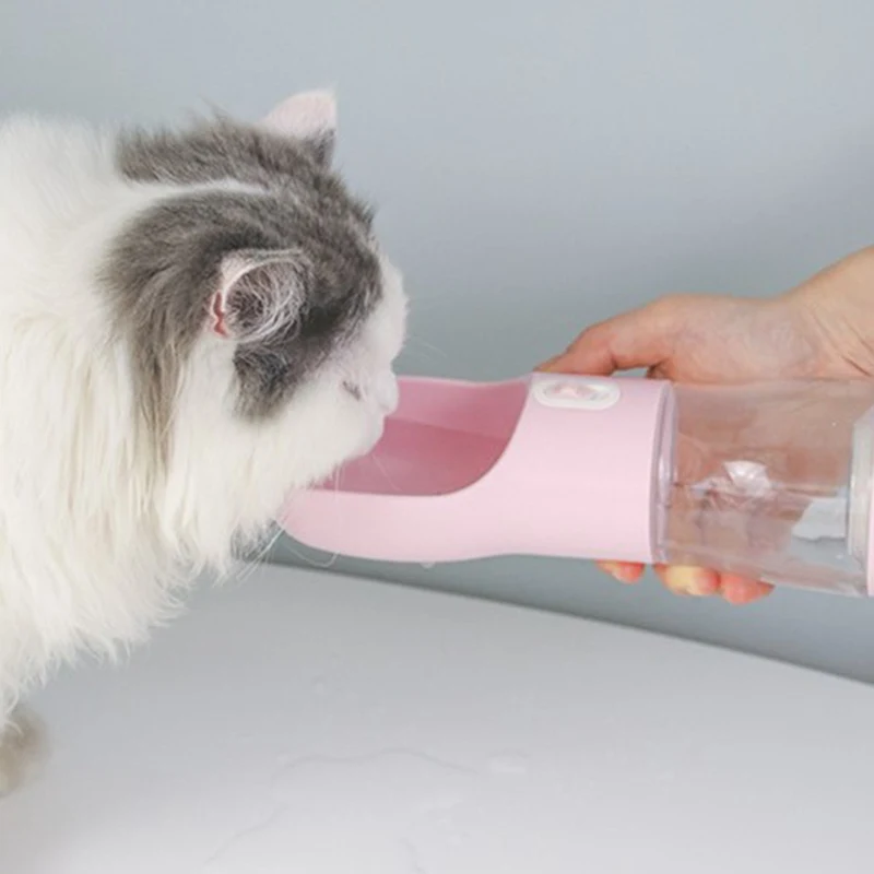 

Портативный собака бутылка для воды на открытом воздухе щенок чаша диспенсер для кошки Фидер с Еда контейнер ПЭТ Питьевая чашка