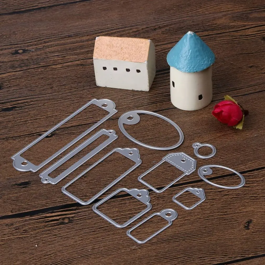 

Diy Metal Embossing Cutting Die 10 Piece Set Cutting Die Carbon Steel Hollow Template Paper Card Handicraft
