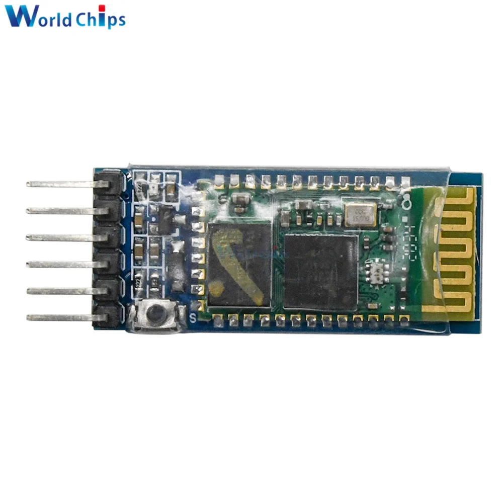 Беспроводной модуль HC05 для Arduino серийный 6 контактный Bluetooth радиочастотный