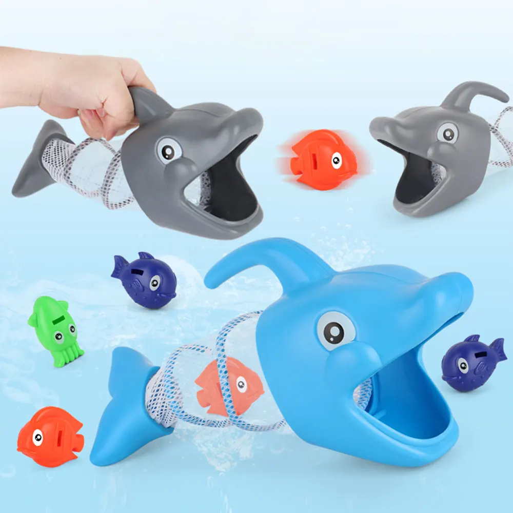 Детский летний мультяшный Солнечный дельфин рыбная охота игра в бассейн Детская