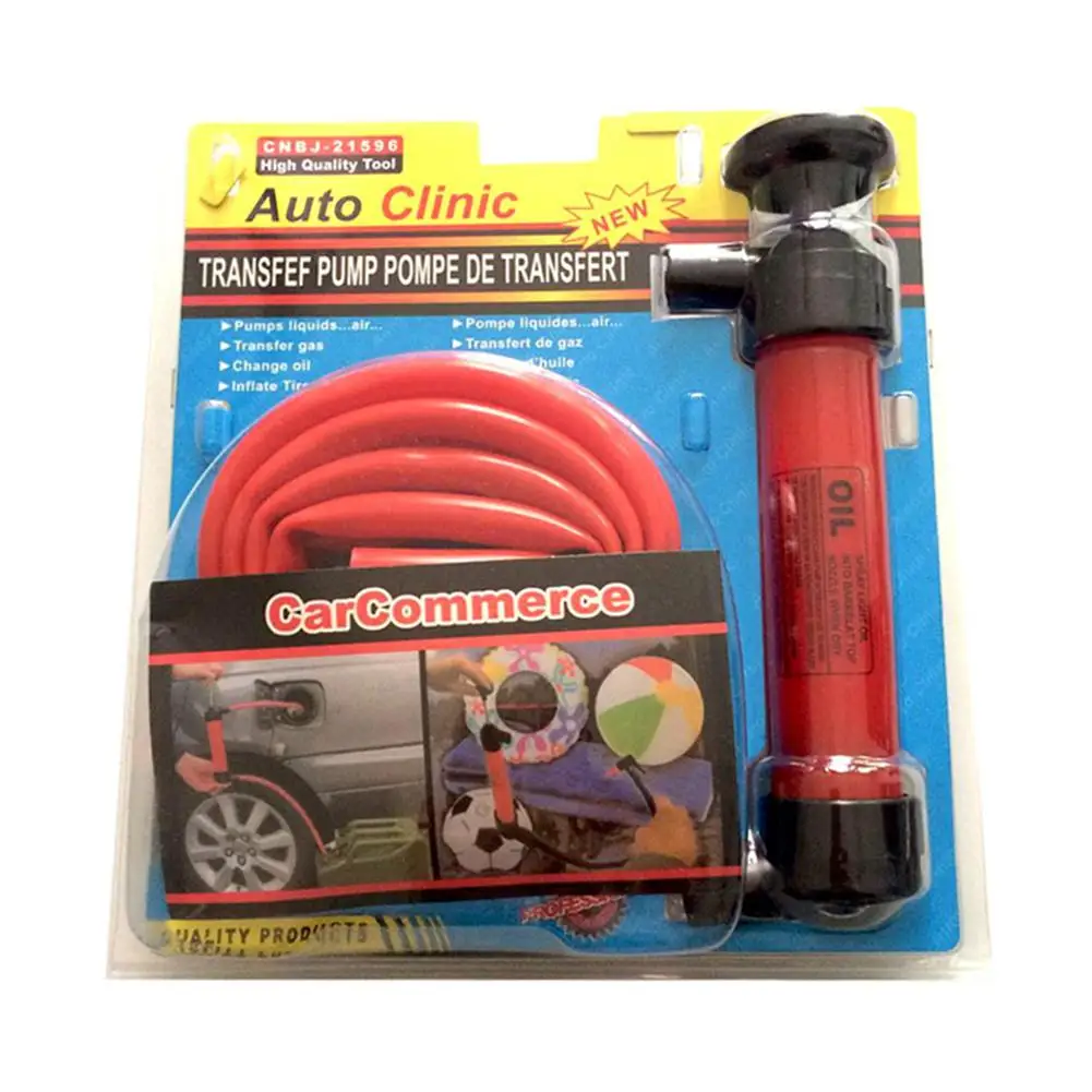 Пластиковый ручной шприц для замены масла топлива удара экстрактор всасывающая