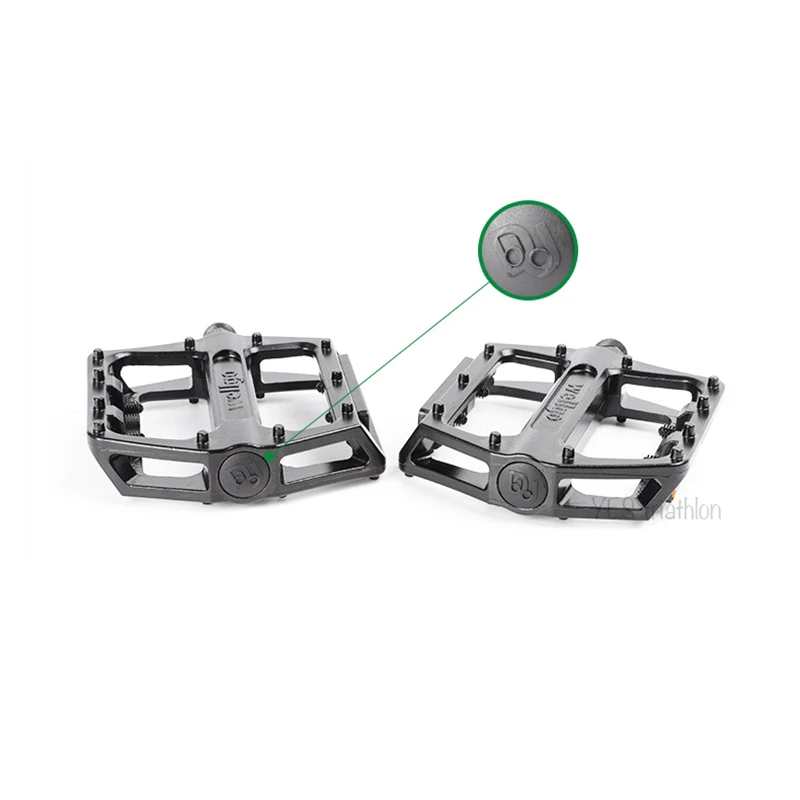 High-quality Wellgo Bicycle Pedal VB087 Aluminum Alloy Cr-Mo Steel Mandrel Double DU Bearing Pedals Bicicleta MTB Parts | Спорт и