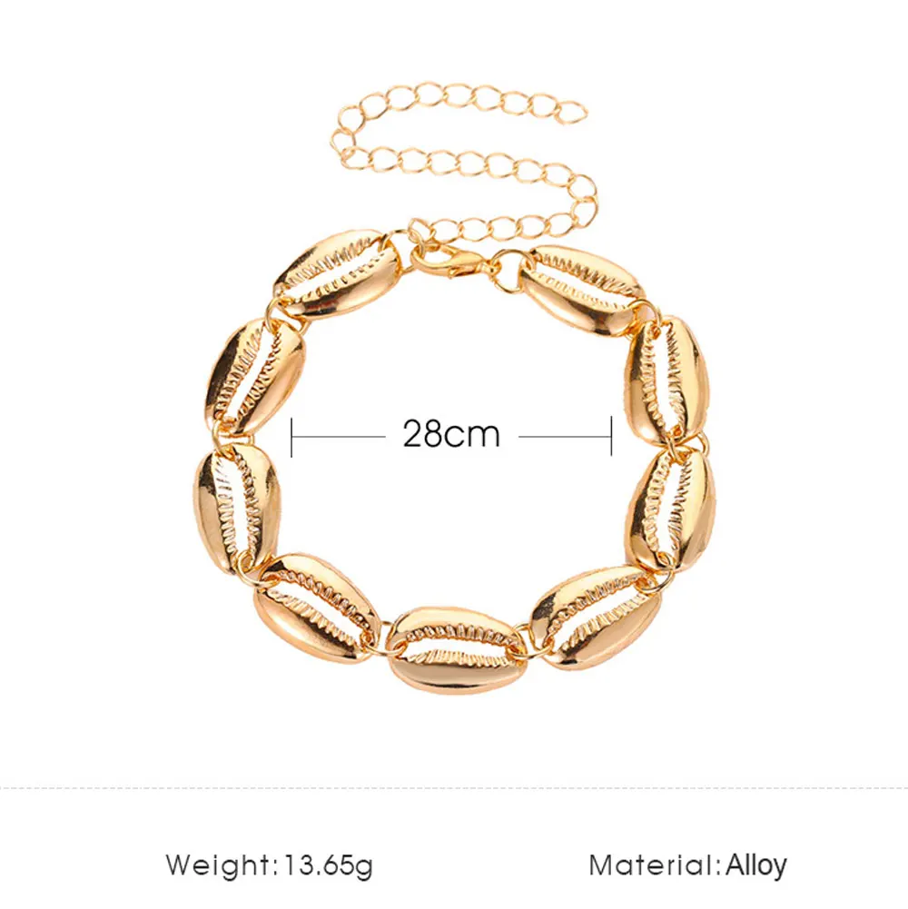 Браслеты на лодыжку женские ювелирные украшения в стиле бохо с металлической