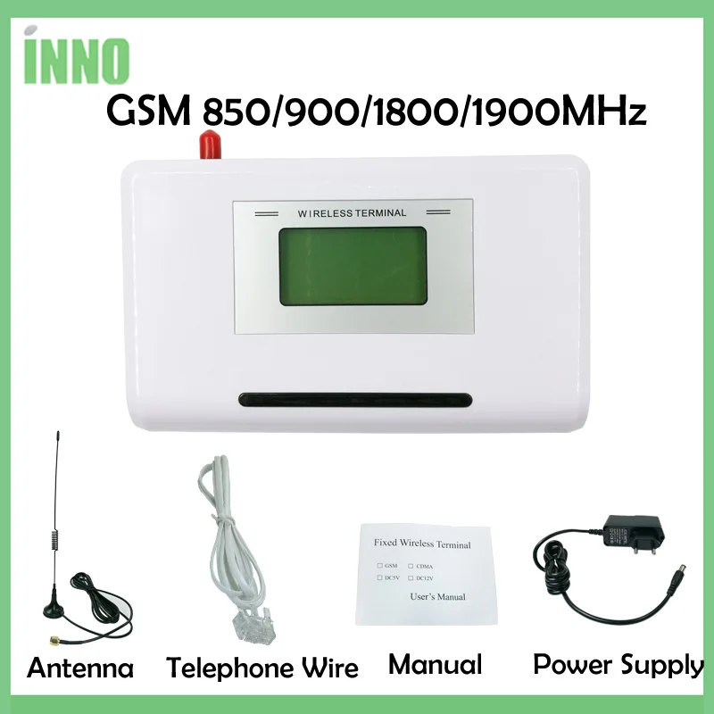 Хороший GSM 850/900/1800/1900 МГц фиксированный беспроводной терминал, поддержка системы сигнализации, АТС, чистый голос, стабильный сигнал