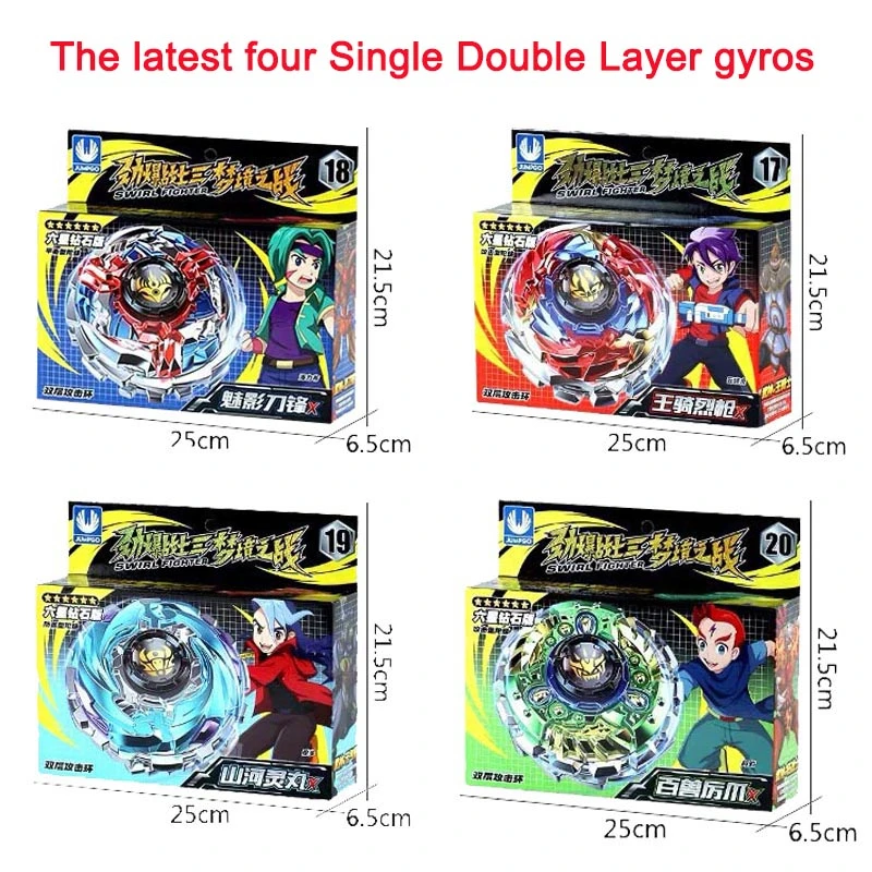 Beyblade Burst Gt 3400-17 King Rifle X однослойный гироскоп Bayblade Metal God Fafnir Top Bey Blade Blades Toy | Игрушки и