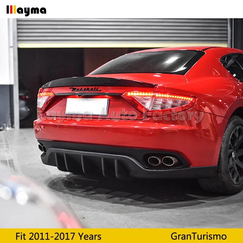 Nov Стиль углеродного волокна задний спойлер на багажник для Maserati Gran Turismo 4 2 T Coupe