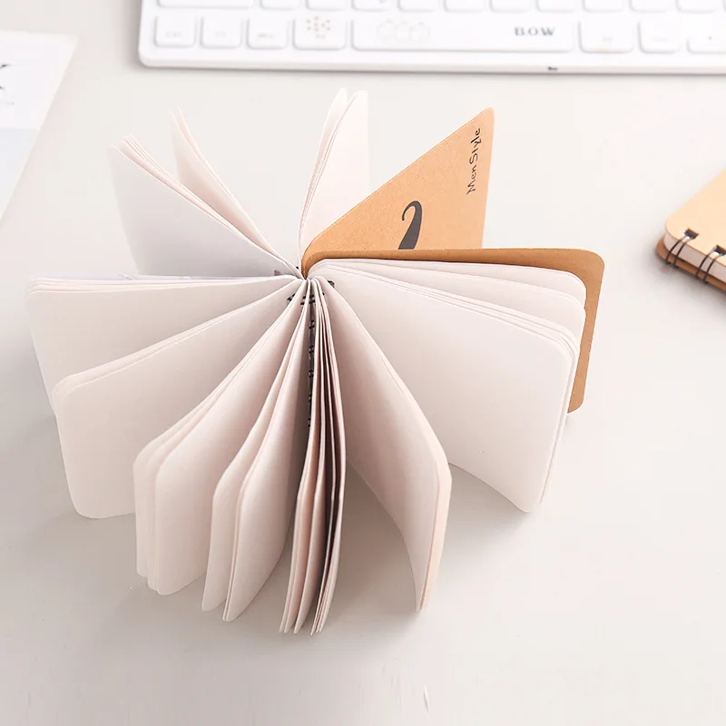 Креативный портативный ноутбук мини карман катушка канцелярские принадлежности