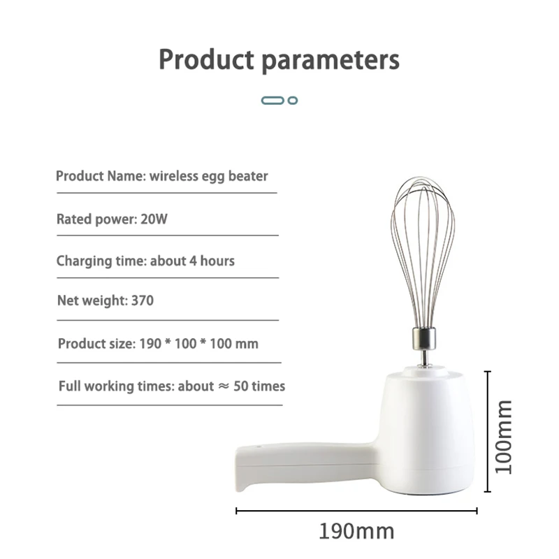 

Home Mini Hand-charged Cream Egg White Baking Tool Auto Blender Food Mixers Electric Stand Mixers Blenders Electric Blender