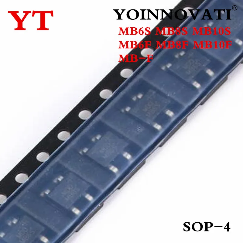 20 шт./лот MB6S MB8S MB10S MB6F MB8F MB10F MB-F SOP4