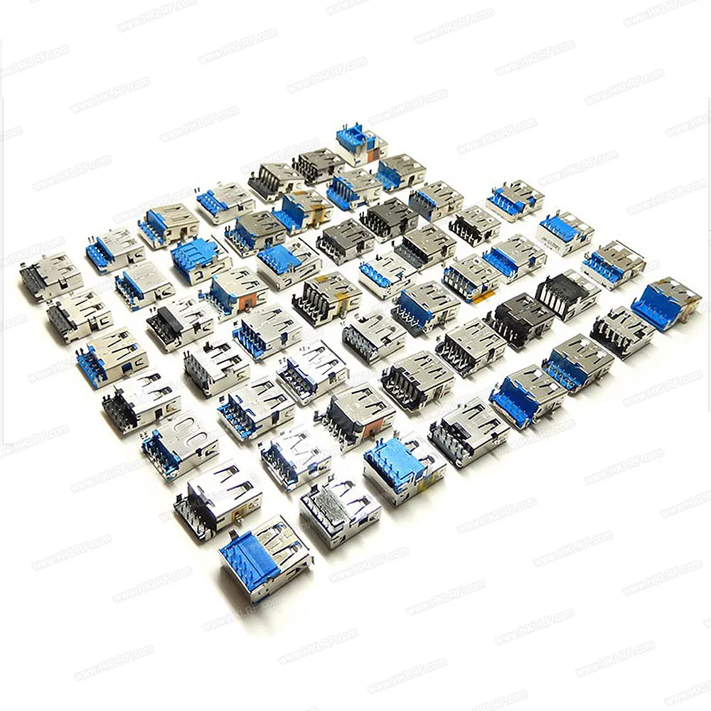 53 шт. штекерные 9 контактные Разъемы USB 3 0 типа А|Компьютерные кабели и разъемы| |