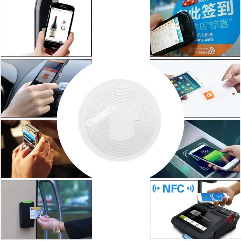 10 шт. NTAG213 NFC метка стикер ключ патруль Метка RFID для карты контроля доступа |