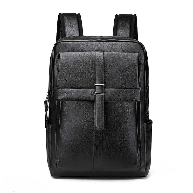 

2021 Hot Mens Fashion Backpack Male Travel Backpack Mens Leather Business Bag Large Laptop Shopping Travel Bag