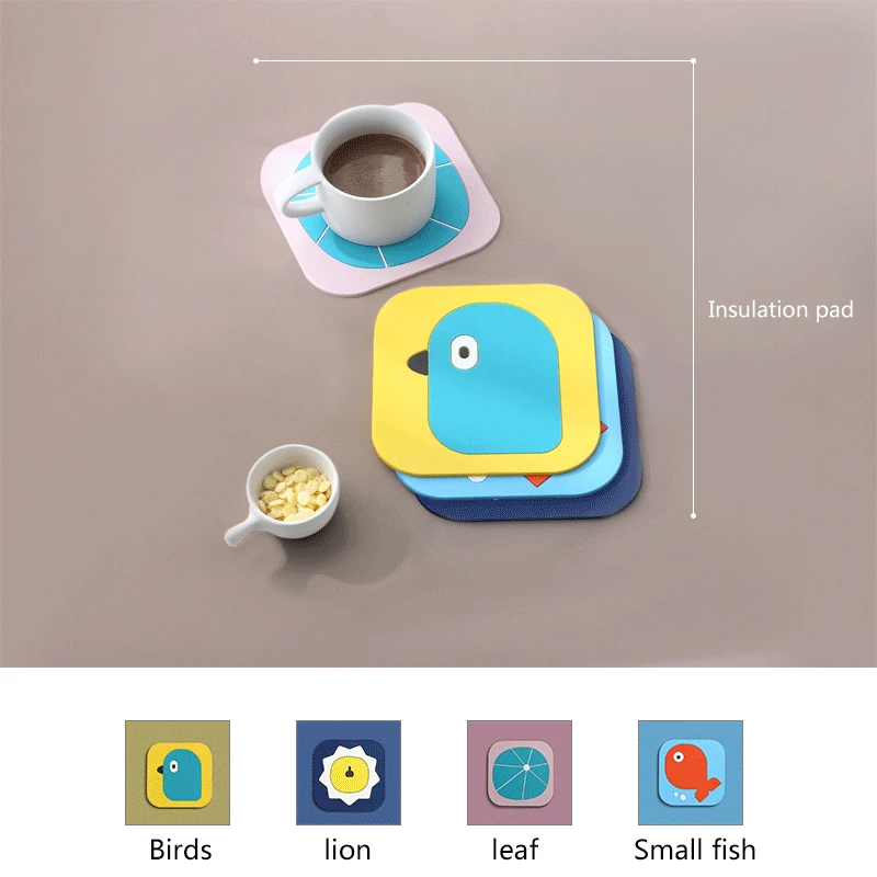 Домашний теплоизоляционный коврик устойчивый к ожогу термостойкий из ПВХ