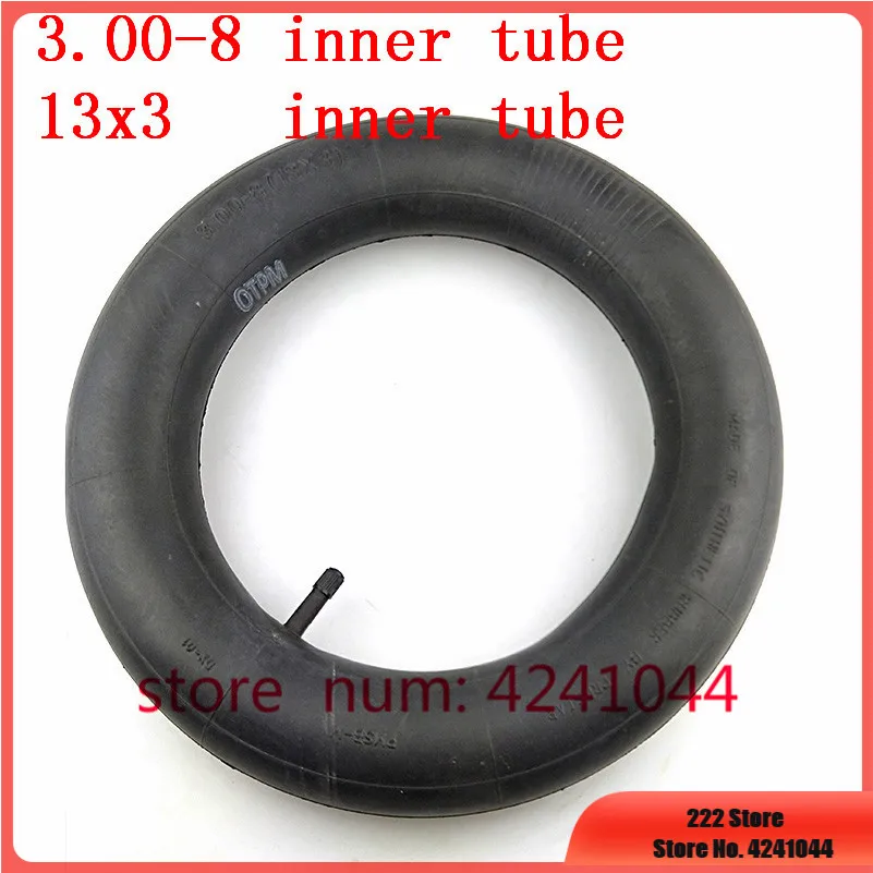 

3.00-8 inner tire 3.25/3.00-8 3.25-8 13x3 universal inner tube for Gas and Electric Scooters Warehouse Vehicles Mini Motorcycle