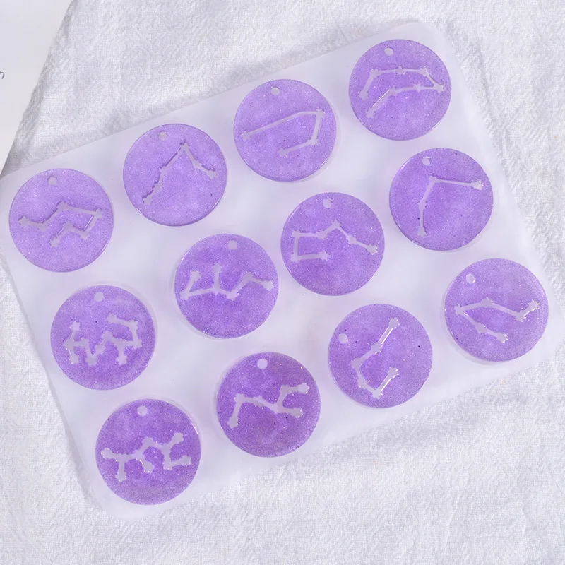 Форма для изготовления брелоков силиконовая форма самостоятельного знаков