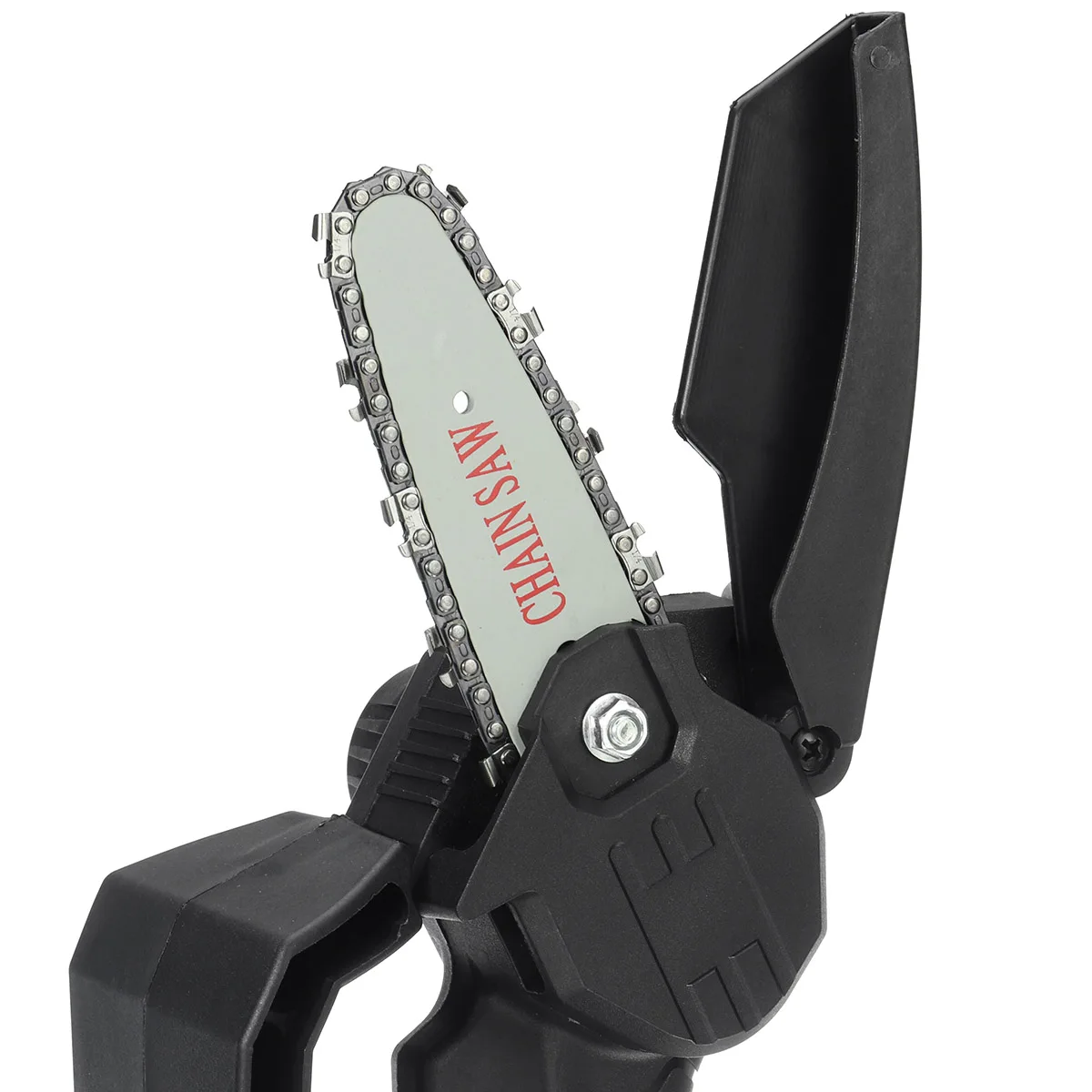 

4 inch Mini Electric Chainsaw 1500W 10000RPM Handheld Electric Saw Woodworking Garden Tools with Rechargeable Lithium Battery