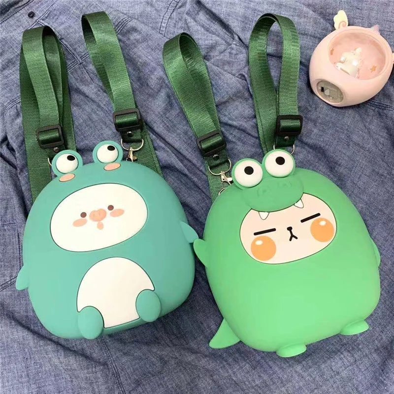 Мини-рюкзак детский из мягкого силикона Многофункциональный маленький школьный