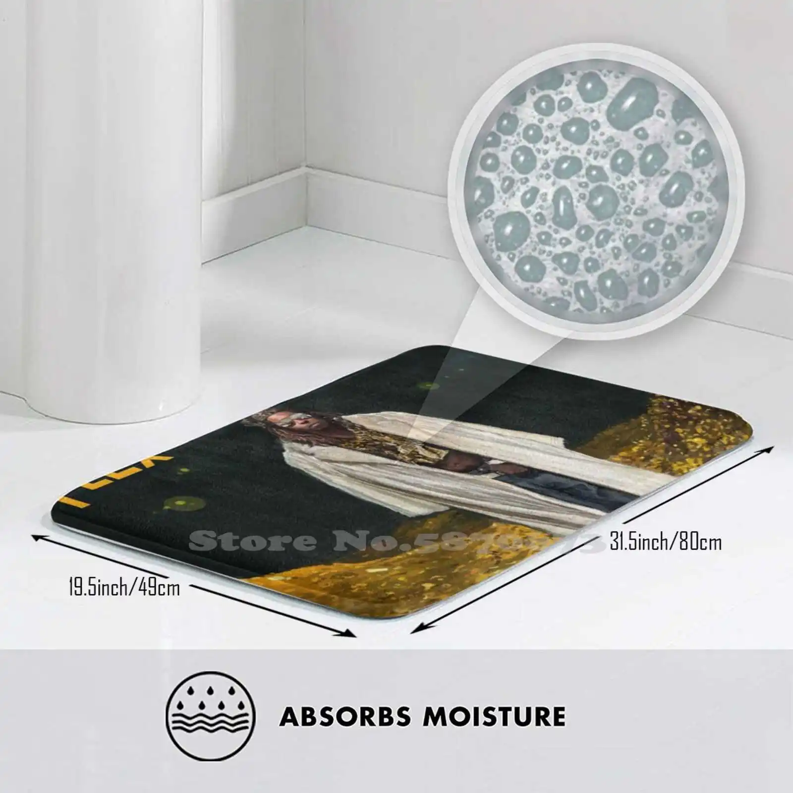 Гибкая мягкая подушка для дома коврик двери рандомный раппер рэп-Гангстер рэпер