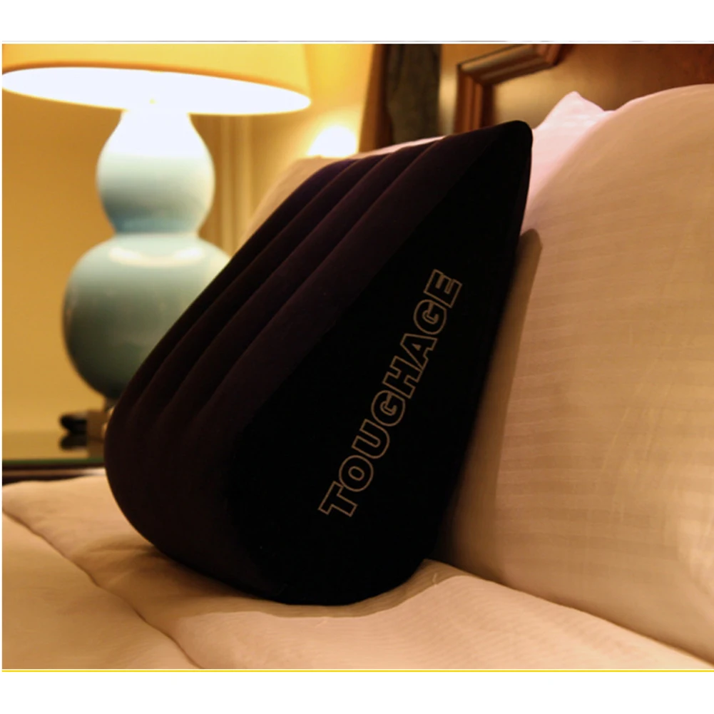 Newest Inflatable Climax Sex Magic Cushion Love Position Cushion Couple Furniture Couple Sex Triangle Charm Pillow